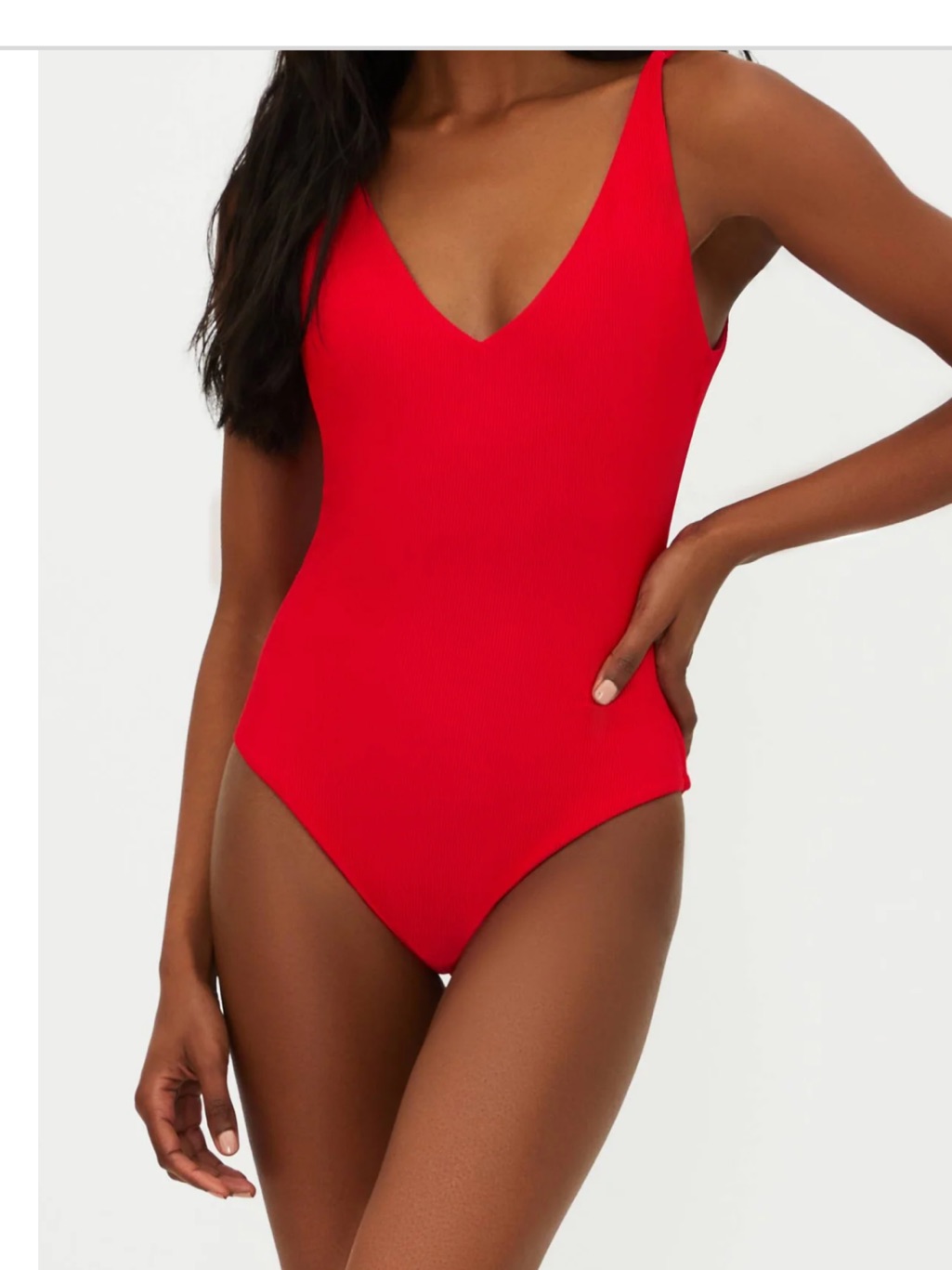 Beach Riot Reese One-Piece Red Swimsuit Size M